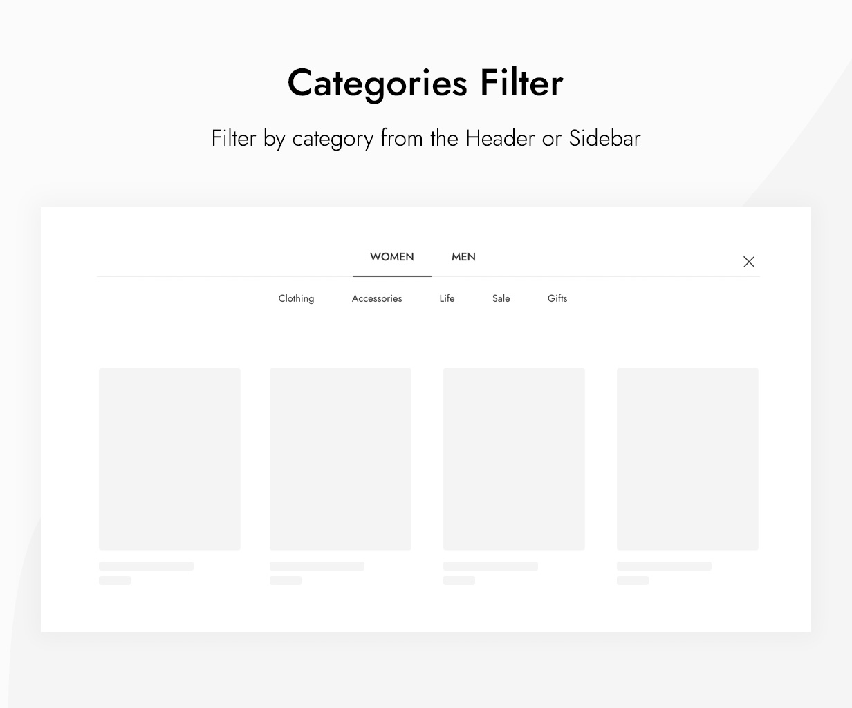 Elessi - WooCommerce AJAX WordPress Theme - Categories Filter