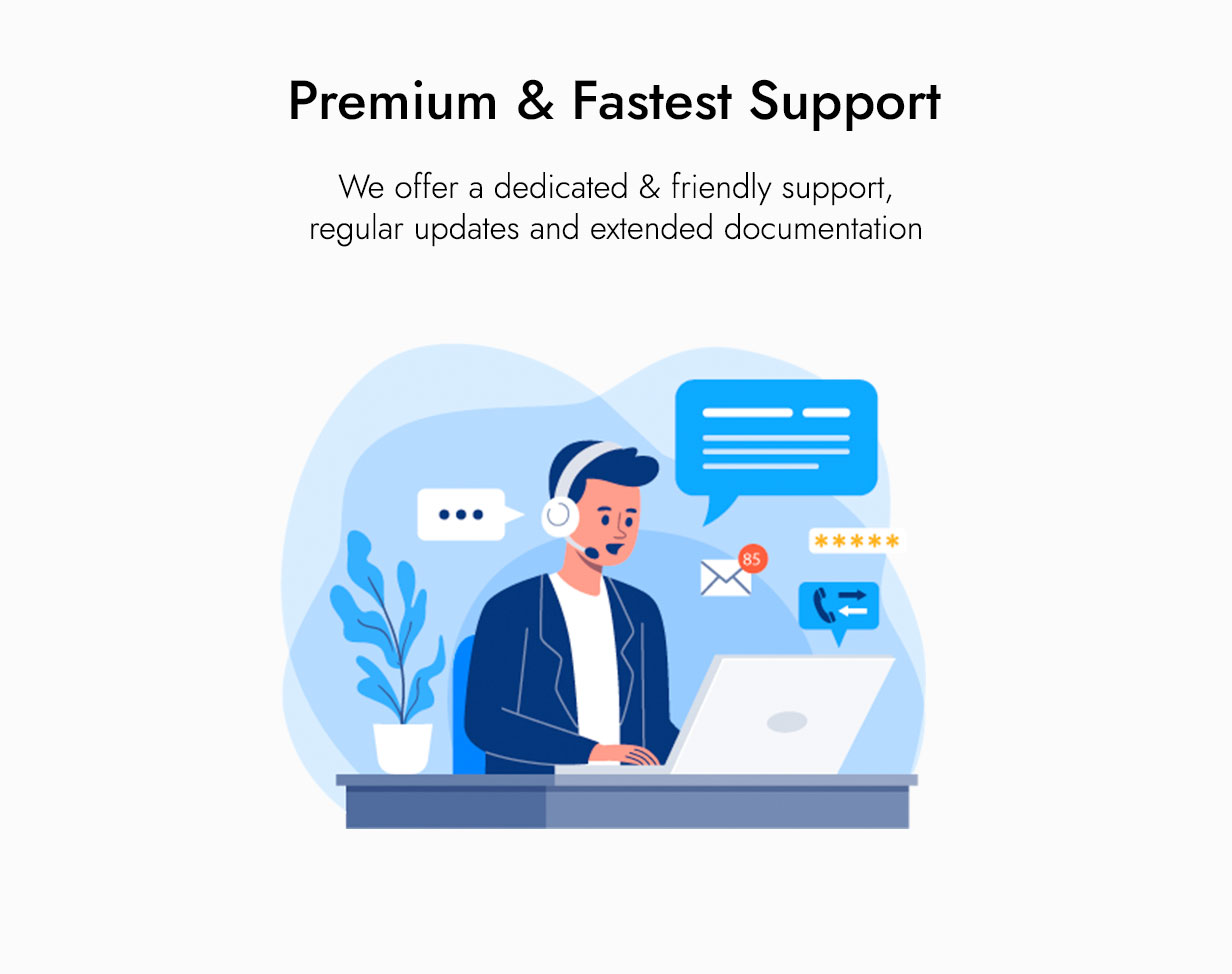 Elessi - WooCommerce AJAX WordPress Theme - Support Service